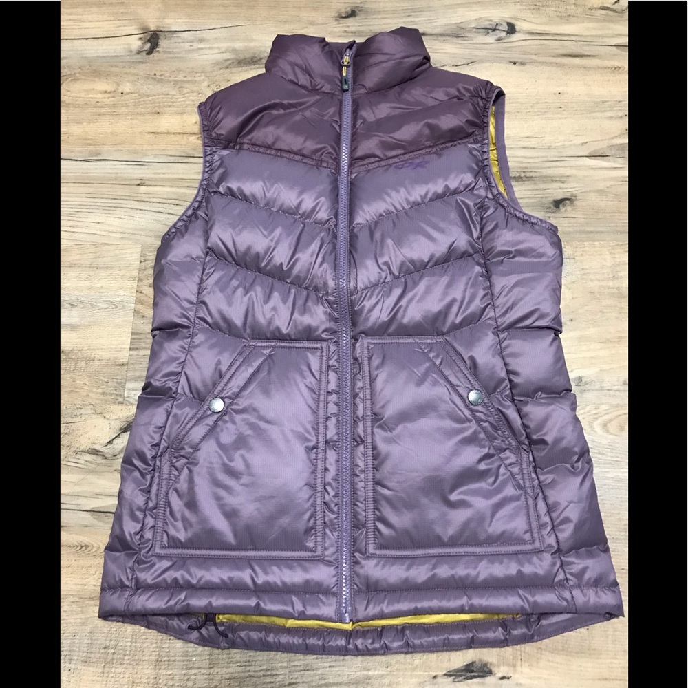 Outdoor Research Purple Puffer Vest